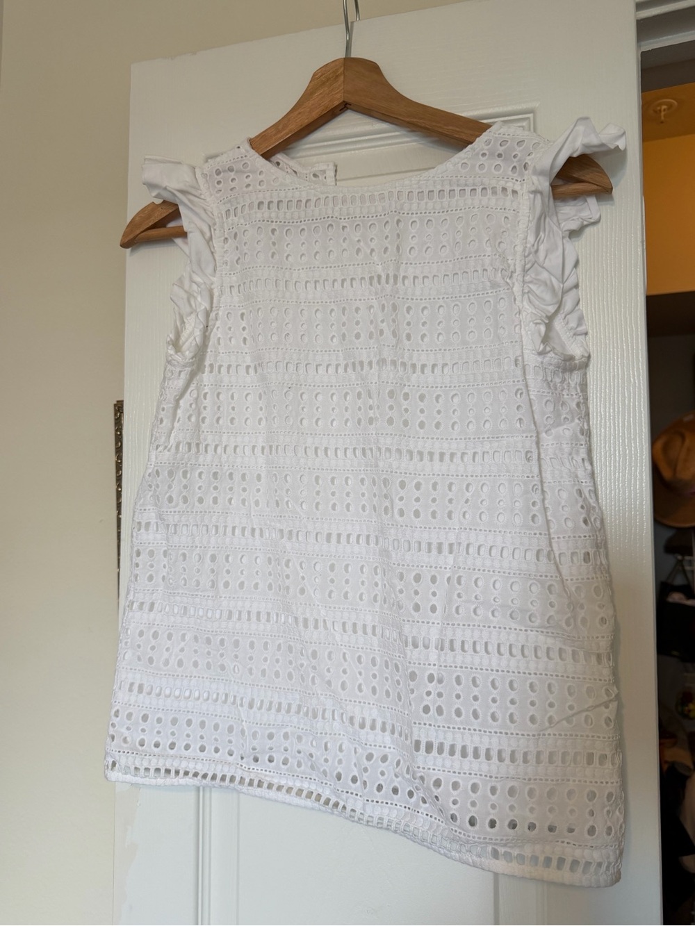 Vineyard Vines White Eyelet Sundress with Whale Tag